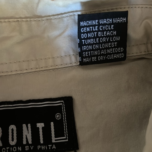 Pronti collection by Phita men cotton shirt short sleeve two pockets buttons XXL - Picture 3 of 4
